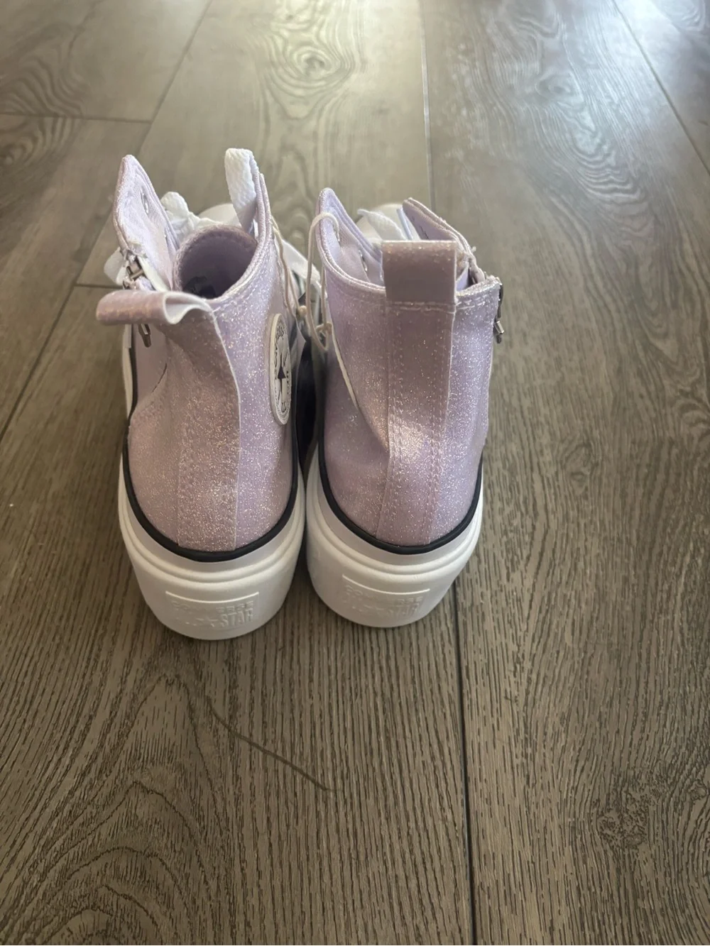 Converse Kids Glitter de los High-Top Sneakers